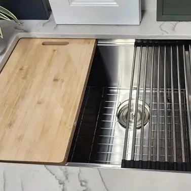 Workstation kitchen sink
