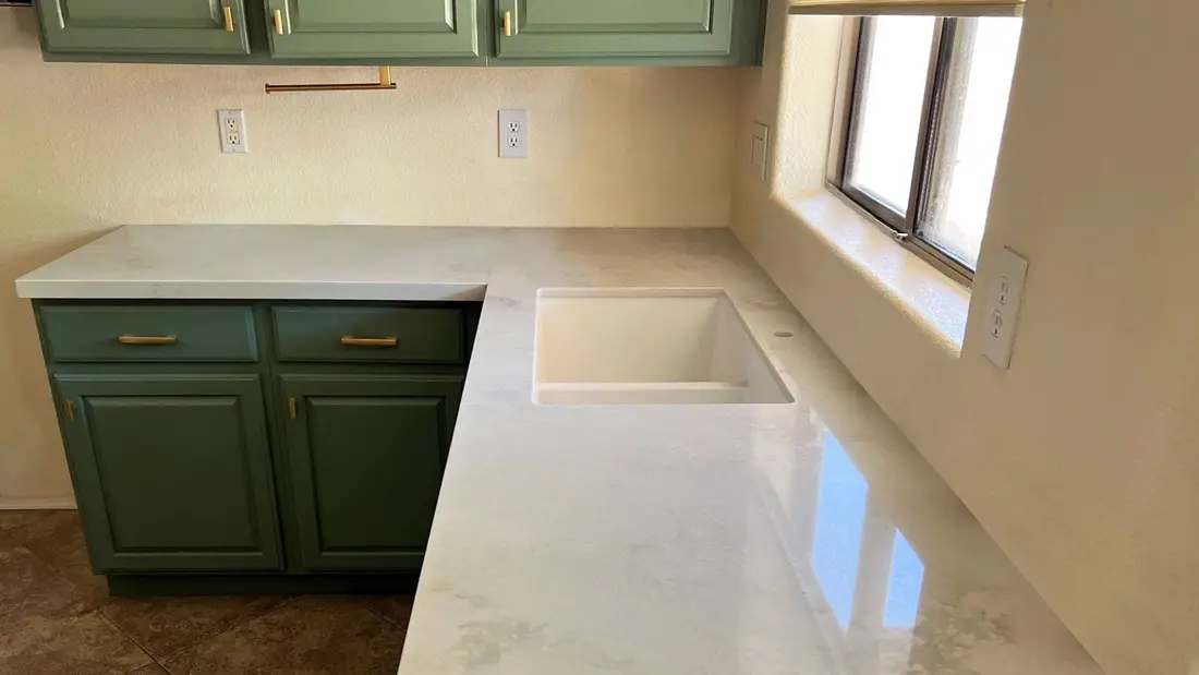 Bianco Nube installed, photo 4