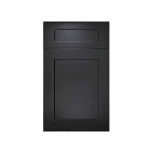 Onyx Black Shaker- Superior Cabinets Superior Cabinets cabinet door style