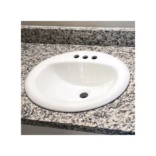 Oval Top Mount Vanity Sink