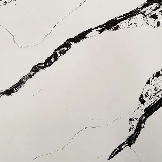 Panda White quartz countertop