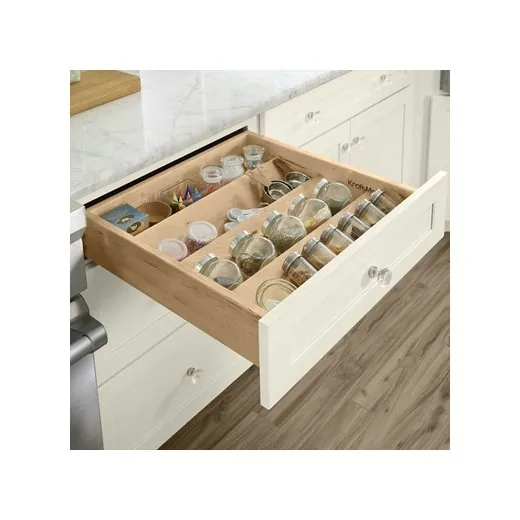 Spice Storage KraftMaid cabinet door style