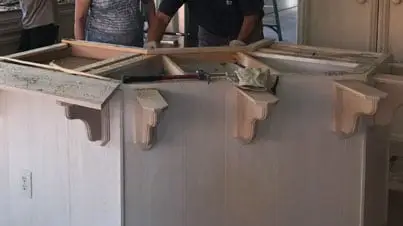 Pictured: Your countertop and cabinet installers matter. Choose the right ones to work on your project.