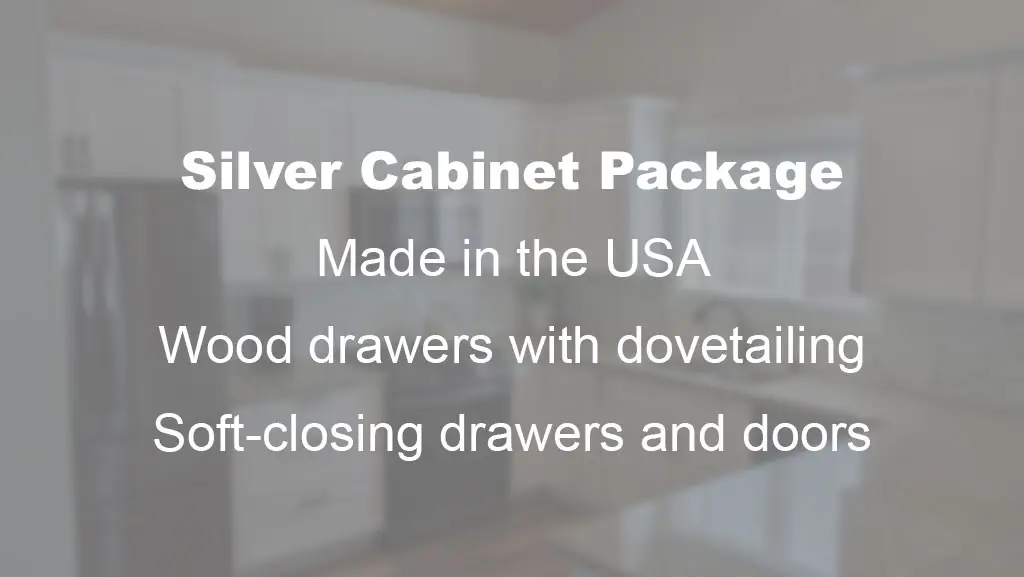 silver cabinet package
