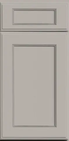 Reagan with 5 piece drawer front