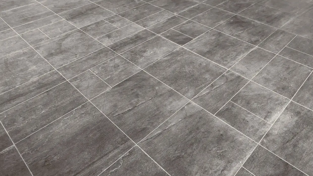 Ceramic tiles can provide a unique look with minimal cost.