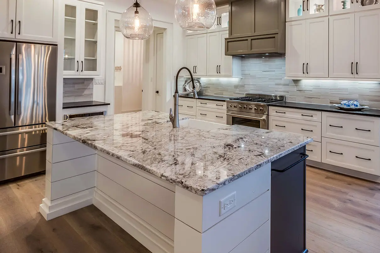 Granite countertops from Superior Stone & Cabinets.