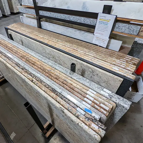 rack of countertops