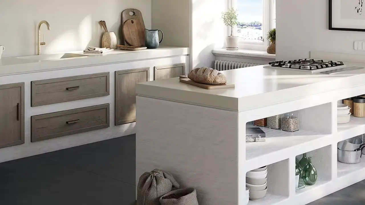 Silestone Sunlit Days Kitchen