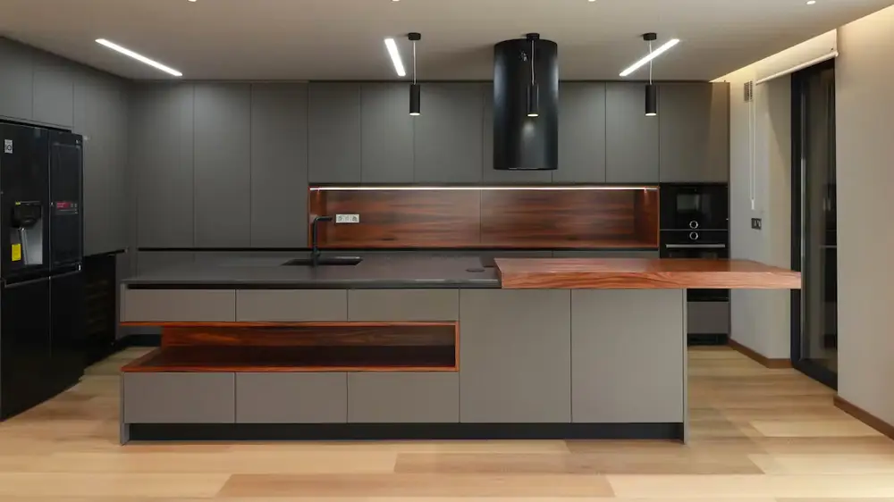 Marengo Quartz Kitchen Island