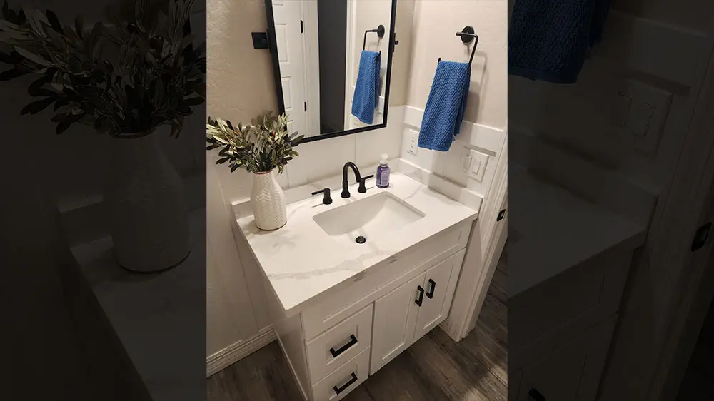calacatta gavardo bathroom vanity countertop
