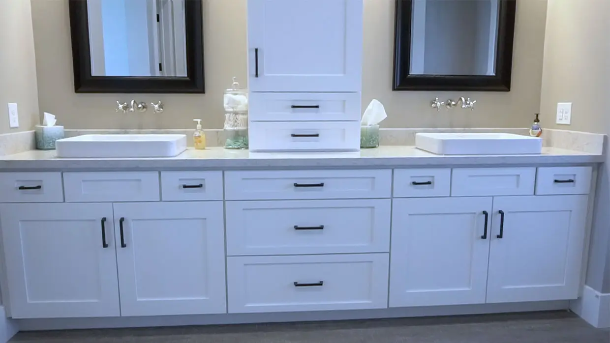 modern bathroom transformation