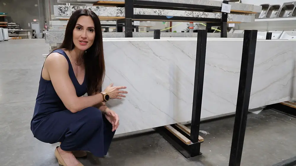 Quartzite countertop at Superior Stone & Cabinet.