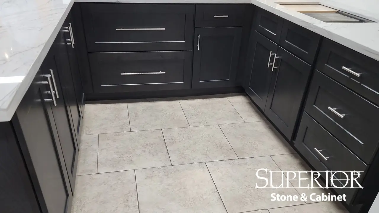 Slate Shaker Cabinets Showroom
