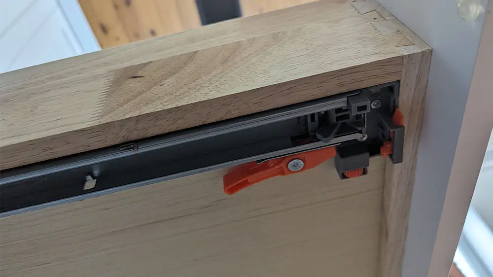 adjustable soft close undermount drawer slides