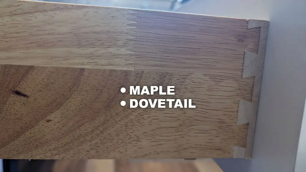 dovetail drawers