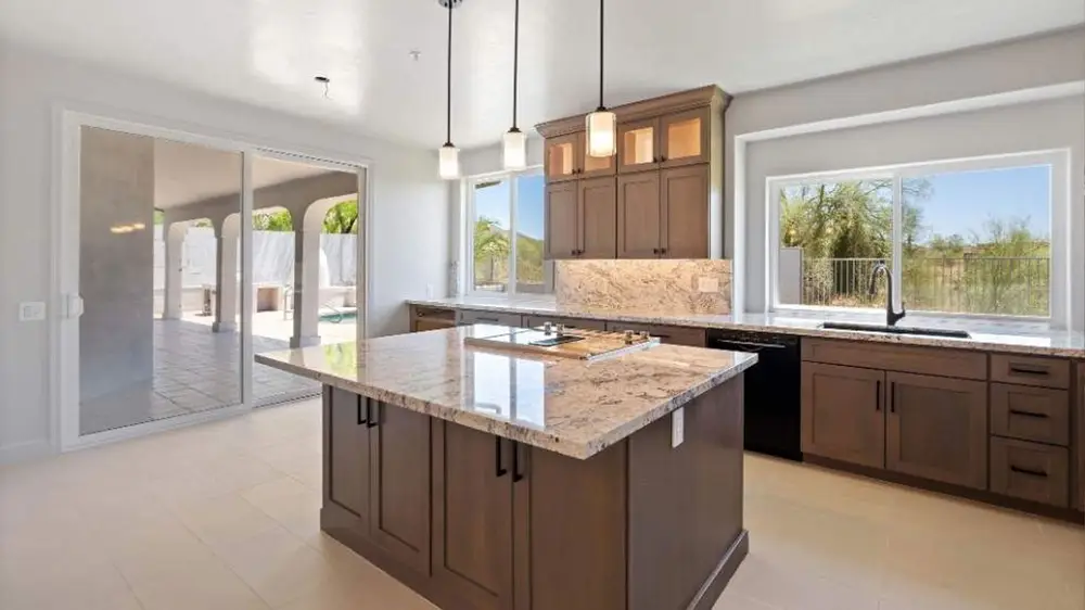 Oakcraft cabinets Coastal Kitchen 4