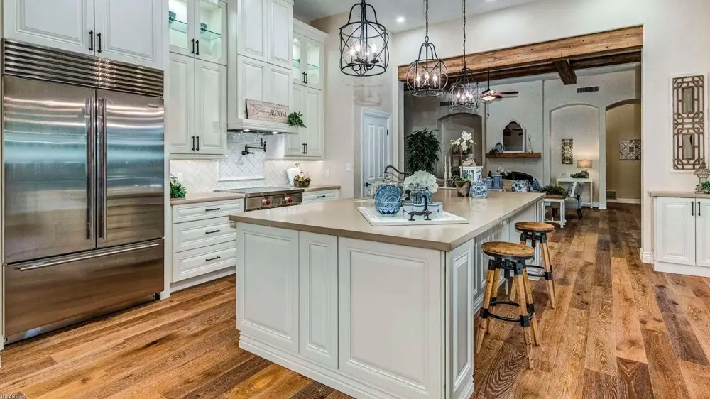 Sollid Cambria Linen Kitchen Cabinet