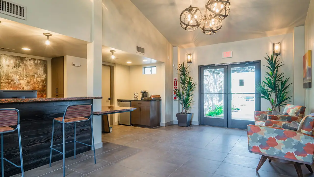 Tatum Place Apartments Lobby Remodeling