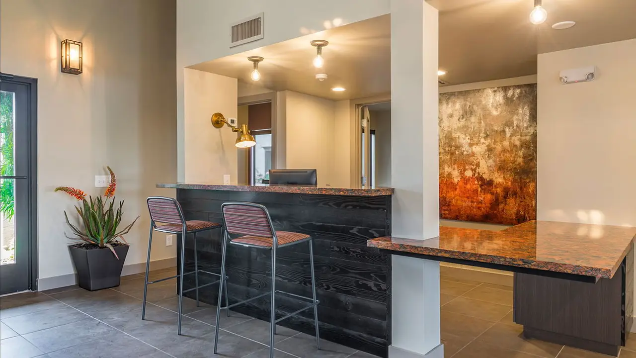 Tatum Place Apartments Remodeling the Lobby