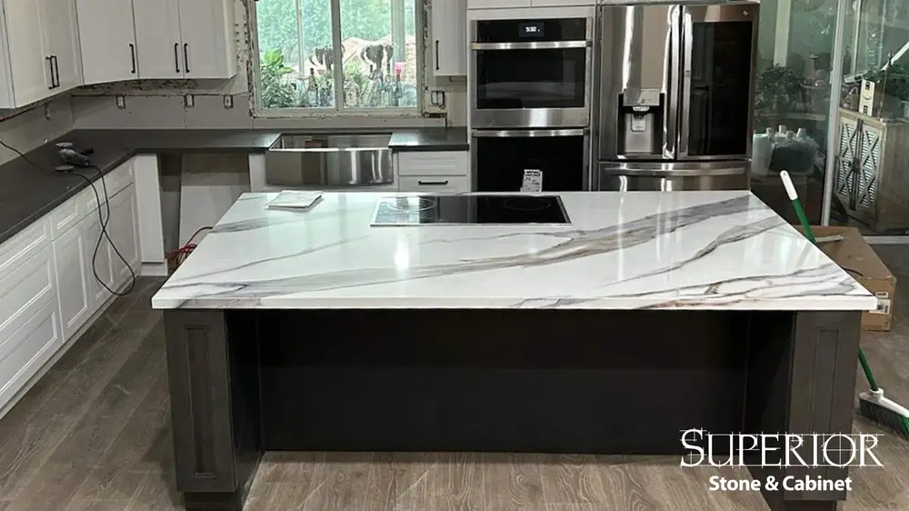Symphony Valkyria countertop install 1