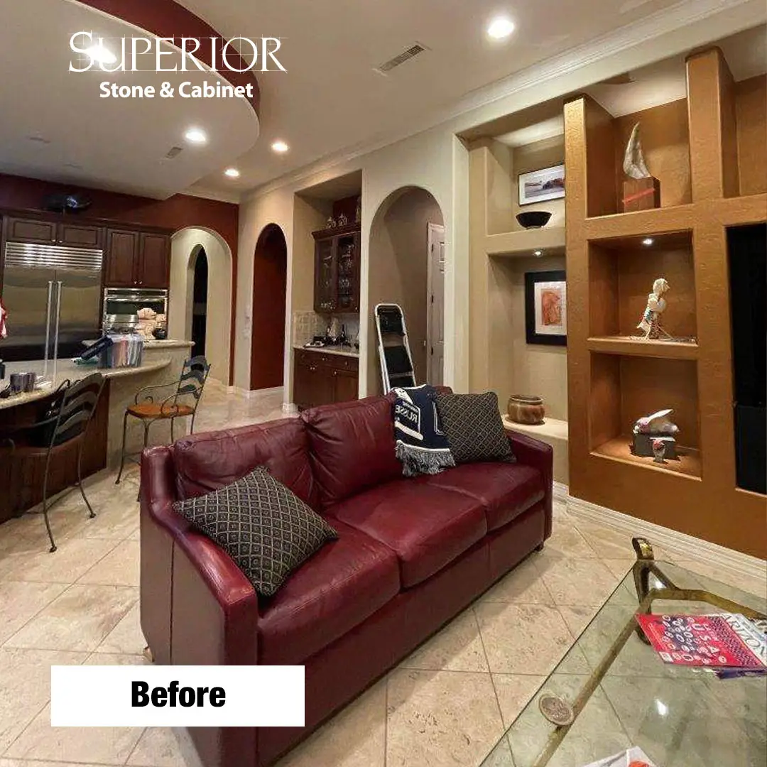 Superior Stone Kitchen Before 1