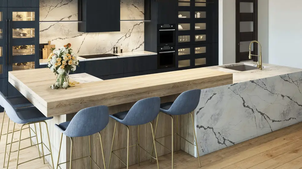 Ijen Azul Kitchen Island