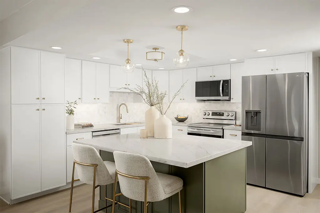 kitchen remodel by superior stone