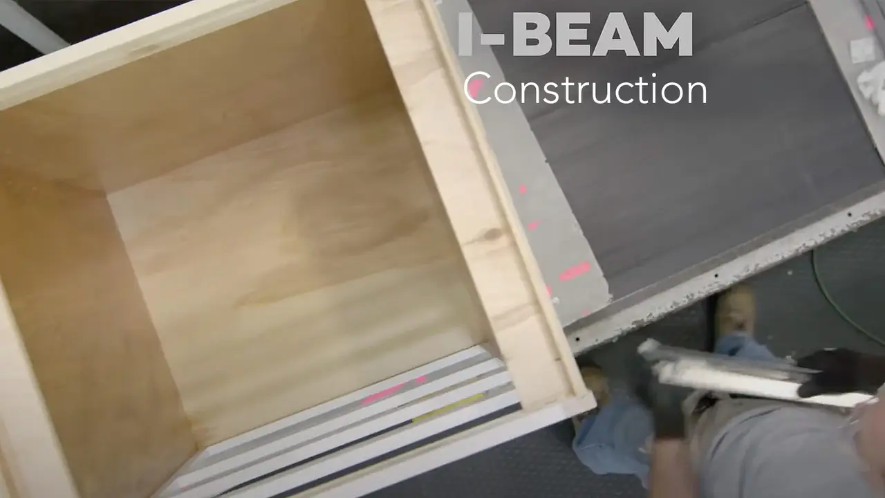 KraftMaid I Beam Cabinet Construction