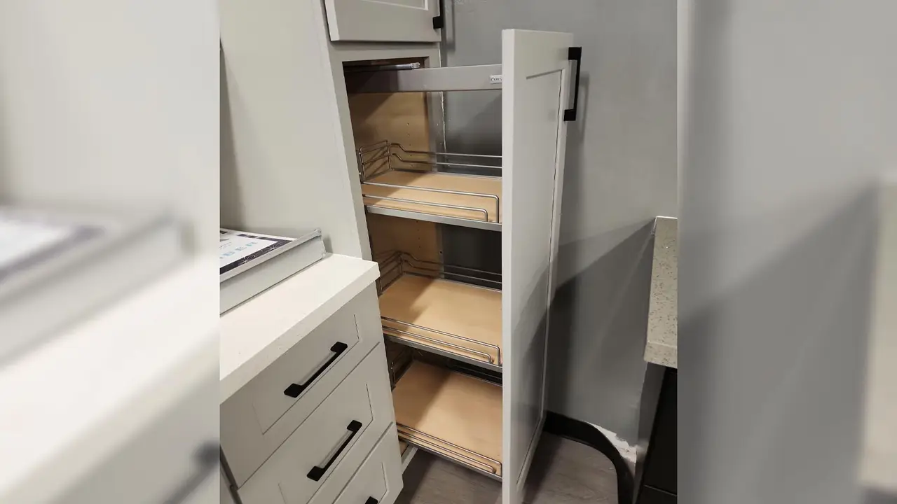 Superior Cabinets pull out pantry