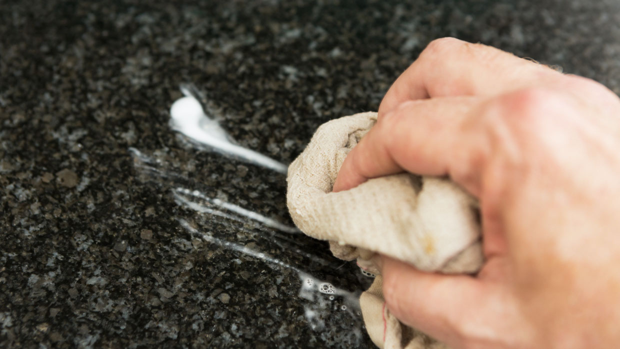 Granite countertops do need to be sealed at least once a year.