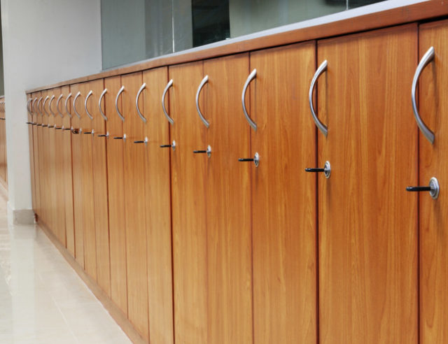 We carry cabinets for commercial applications such as offices.