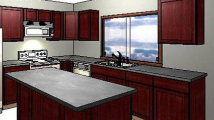 A kitchen designed for a home in Mesa, Arizona.